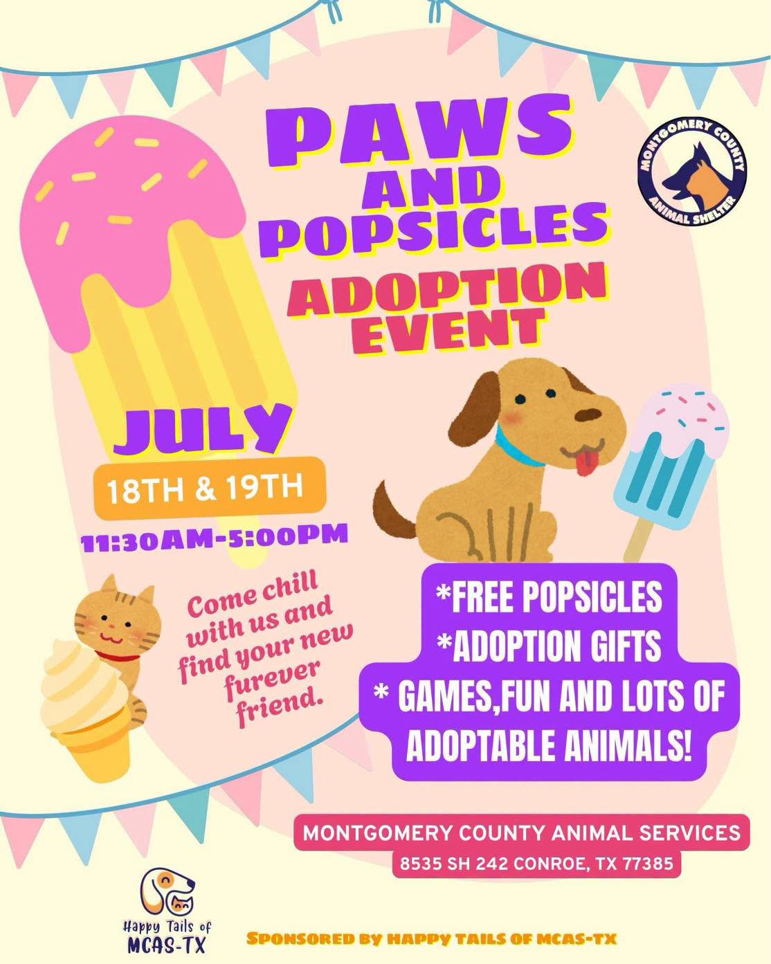 Montgomery County Animal Shelter Hosts Weekend Adoption Event With Scavenger Hun