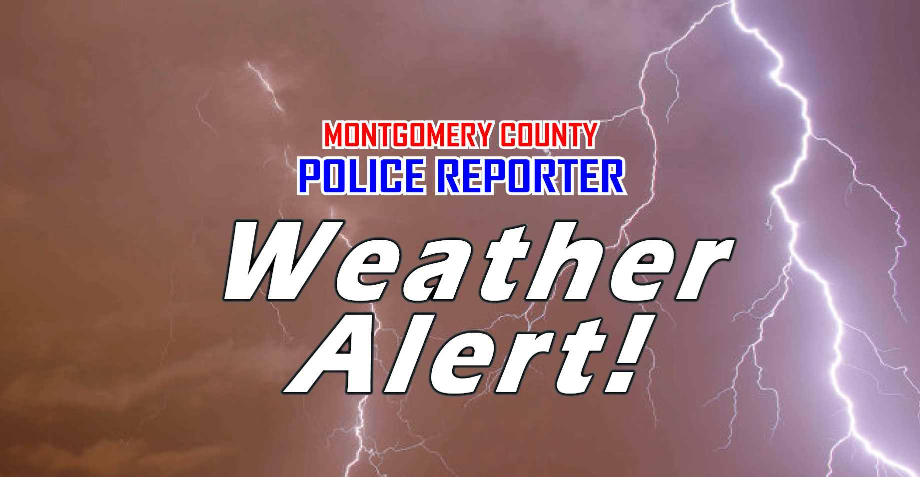 NWS Warns of 60 MPH Gusts, Quarter-Size Hail Over Montgomery County
